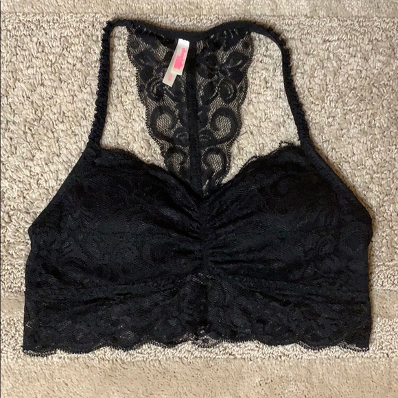 Charlotte Russe Lace Bandeau Top - Picture 1 of 6